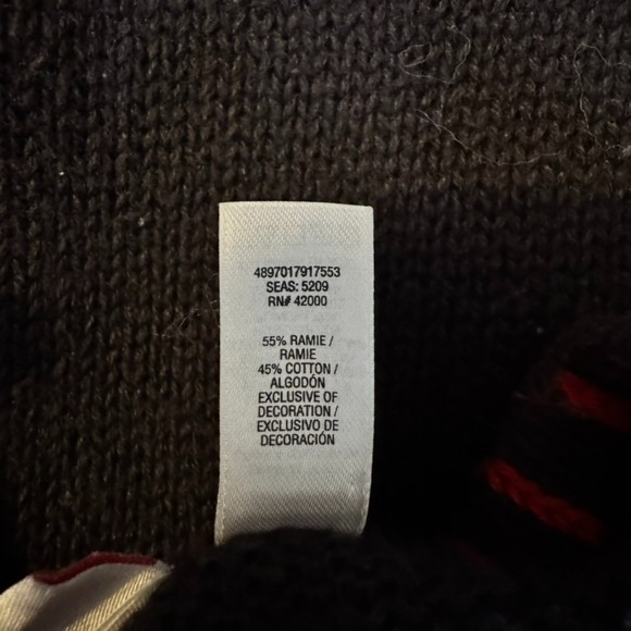 Holiday Editions Poinsettia Floral Vest Size XL Christmas Ugly Sweater Button Up - Picture 6 of 6